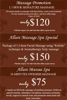 allure massage spa